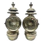 Pair of Lucas King of the Road oil-illuminating side-lamps