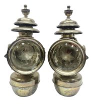 Pair of Lucas King of the Road oil-illuminating side-lamps