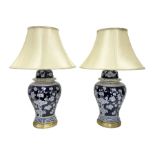 Pair of table lamps