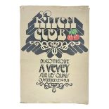 Poster 'Kitch Club Discotheque a vevey sur le quais ouverture le 19 mai' H59cm