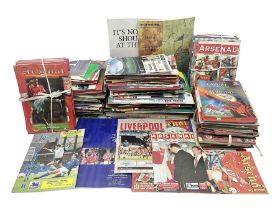 Quantity of mostly football programmes including Wimbledon vs Arsenal Saturday 5th September 1992