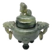 Two piece Chinese censer