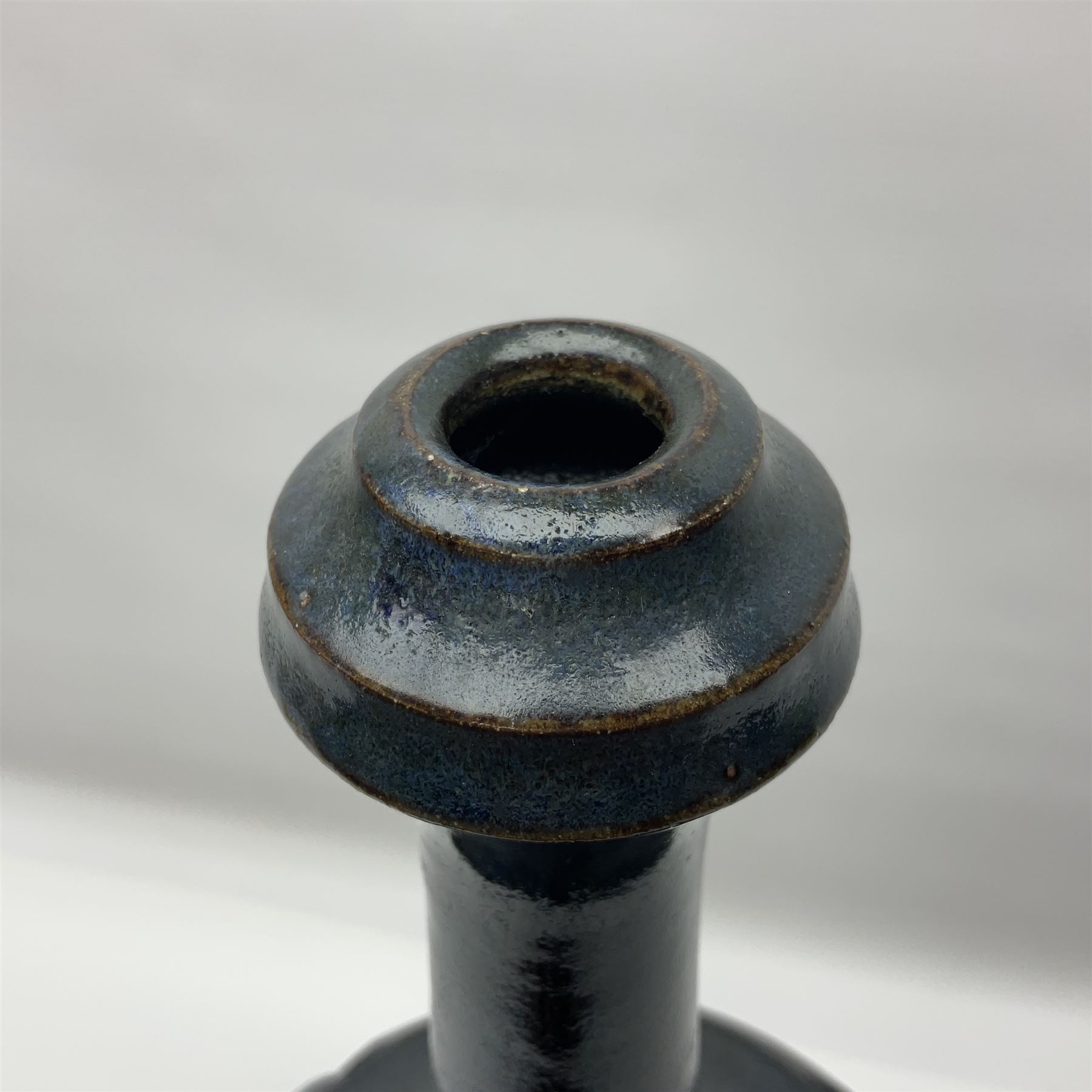 John Egerton (c1945-): studio pottery stoneware lamp base - Image 2 of 11