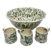Emma Bridgewater ceramics in Sweet Pea pattern
