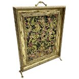 Late 20th century fire screen