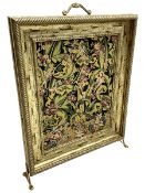 Late 20th century fire screen