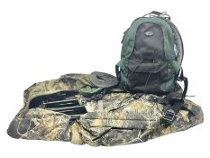 Stealth gear camouflage chair and cover