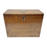 Wooden table stationery box