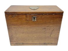 Wooden table stationery box