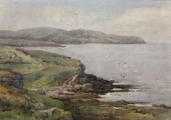 Walter Eastwood (British 1867-1943): Coastal Landscape
