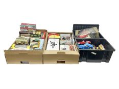 Large quantity of boxed and loose die-cast vehicles to include Corgi