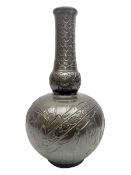 Burmantoft vase with slender neck