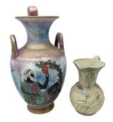 Replica ancient Greek hydria jug