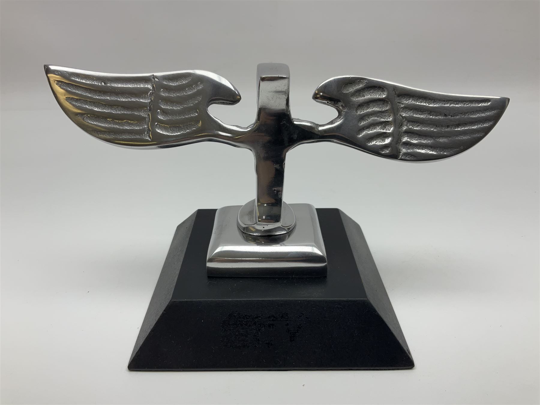 Reproduction chrome Bentley B on base with plaque marked Bentley 1926 - Image 4 of 6