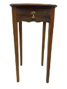 20th century mahogany lamp table