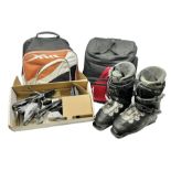 Three sets of Salomon ski boots (two as new)
