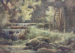 Walter Emsley (British 1860-1938): The Water Mill