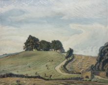 Carl Herman (Scarborough 1887-1955): 'Harwood Dale near Scarborough'