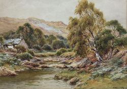 Harry James Sticks (British 1867-1938): 'On the Duddon'