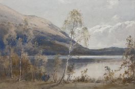Edward (Arden) Tucker Jnr (British 1847-1910): 'Loughrigg Tarn Ambleside'