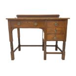 Early 20th century oak writing desk