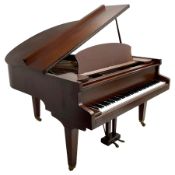 Challen - Sapele mahogany baby grand piano