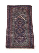Persian Baluchi prayer rug
