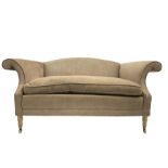 Traditional two seat sofa