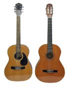 Harmony Model H6360 acoustic guitar in mahogany with spruce top