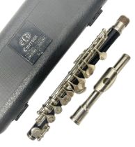 Phoenix two-piece piccolo; in Emerson fitted case