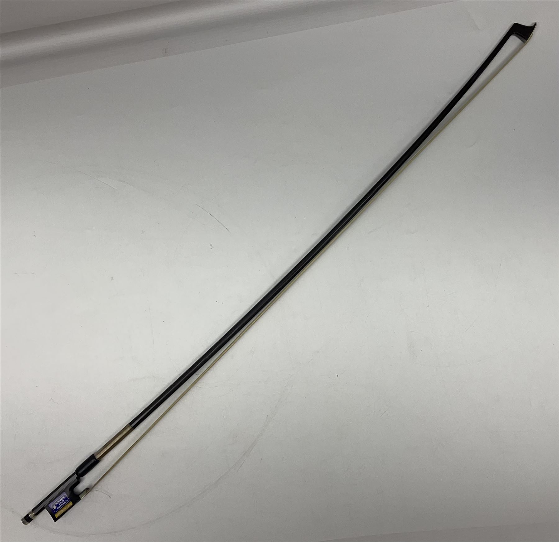 CodaBow Diamond nickel mounted carbon fibre violin bow L74.5cm - Image 5 of 14