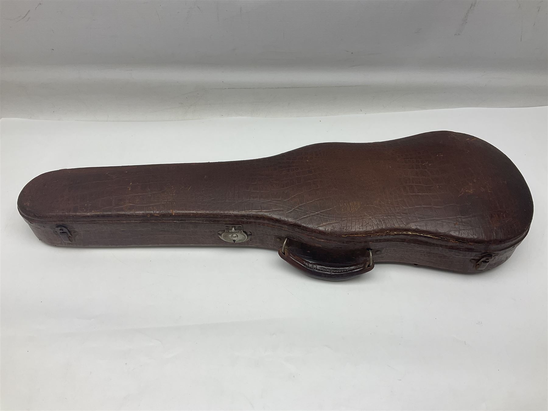 German violin c1900 stamped Stainer with 36cm two-piece maple back and ribs and spruce top L59.5cm o - Image 14 of 14