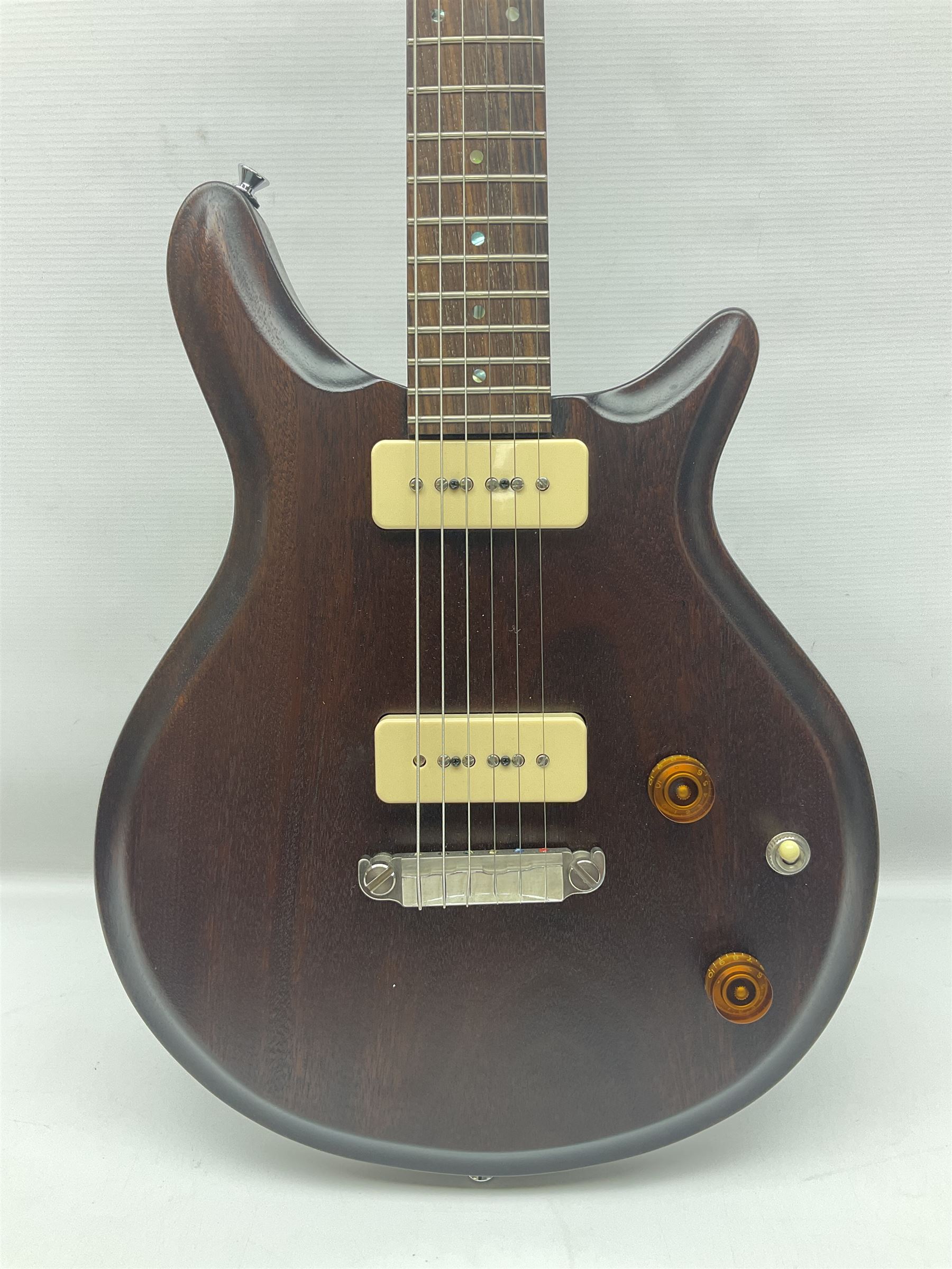 2008 Dan Macpherson 'JJ' English hand-made mahogany electric guitar - Image 2 of 16