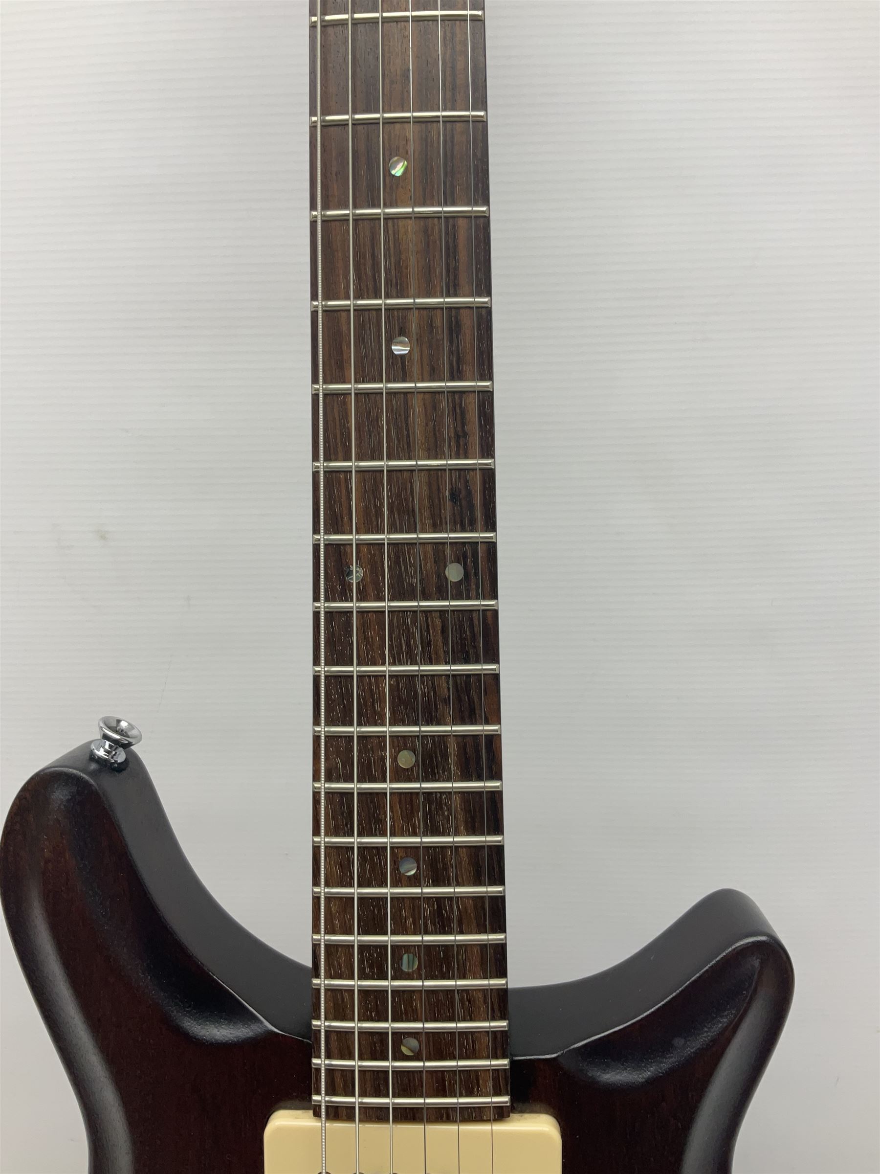 2008 Dan Macpherson 'JJ' English hand-made mahogany electric guitar - Image 6 of 16