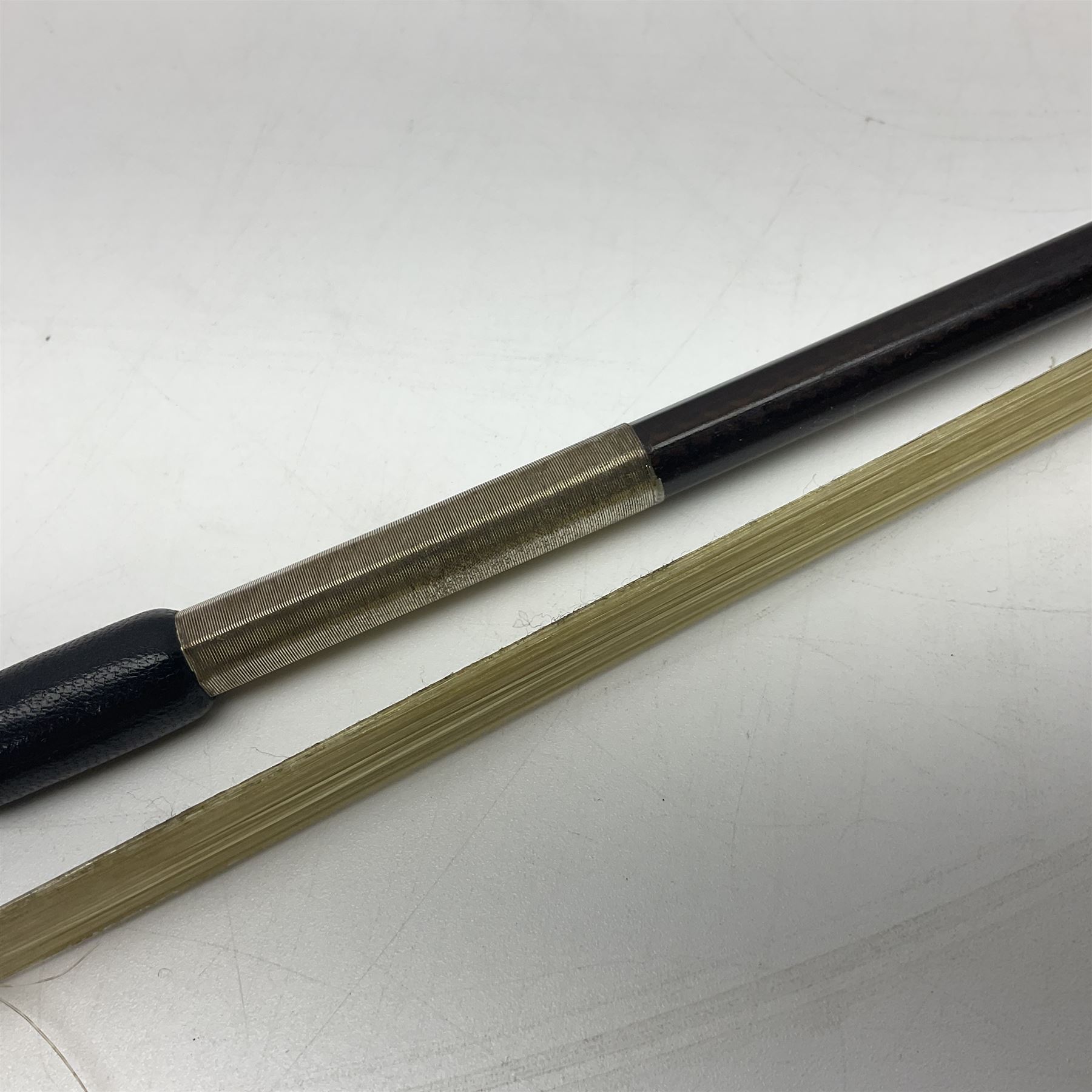 CodaBow Diamond nickel mounted carbon fibre violin bow L74.5cm - Image 8 of 14