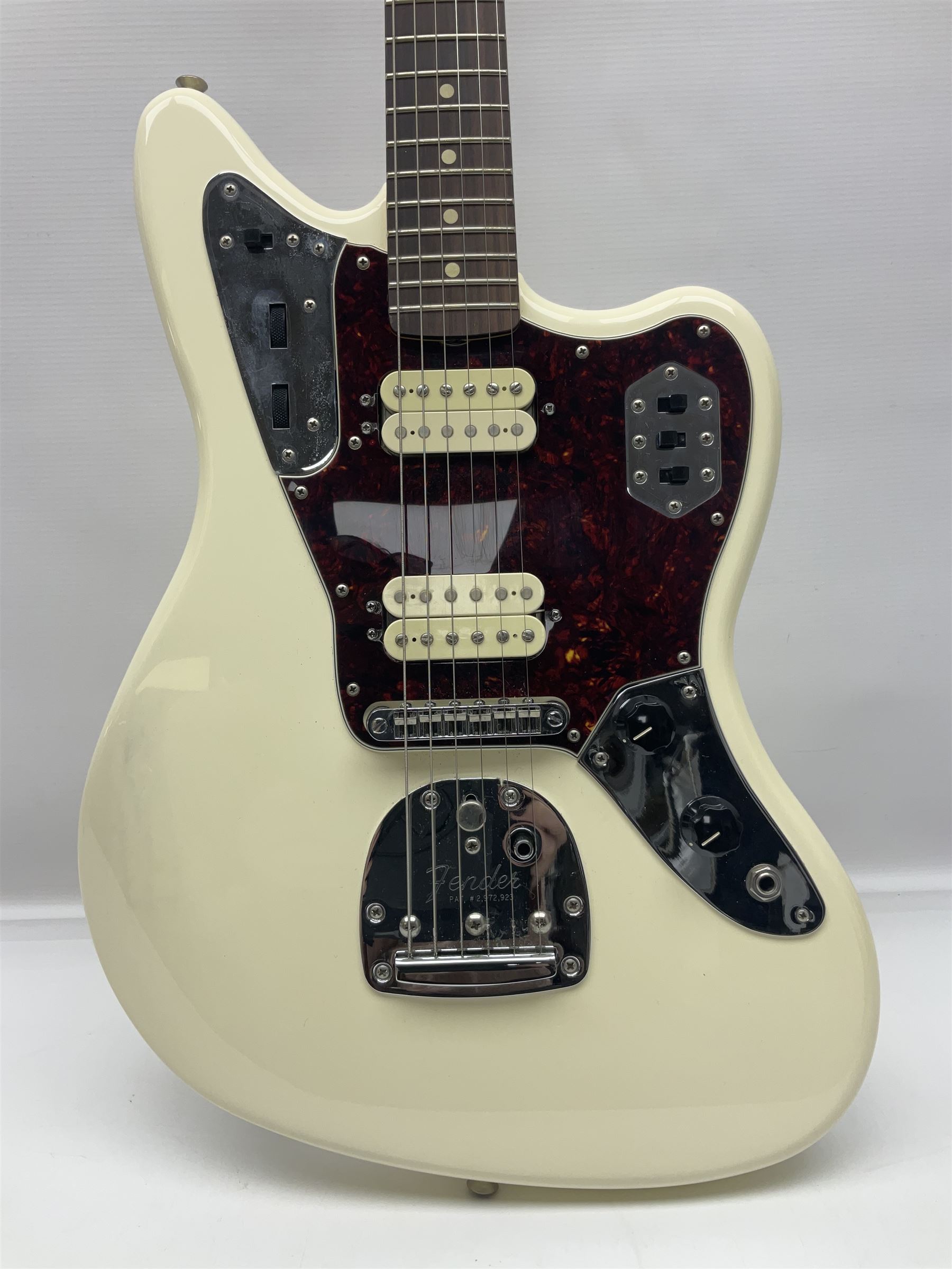 Mexican Fender Jaguar electric guitar with Humbucker pick-ups and tremolo arm - Image 2 of 20