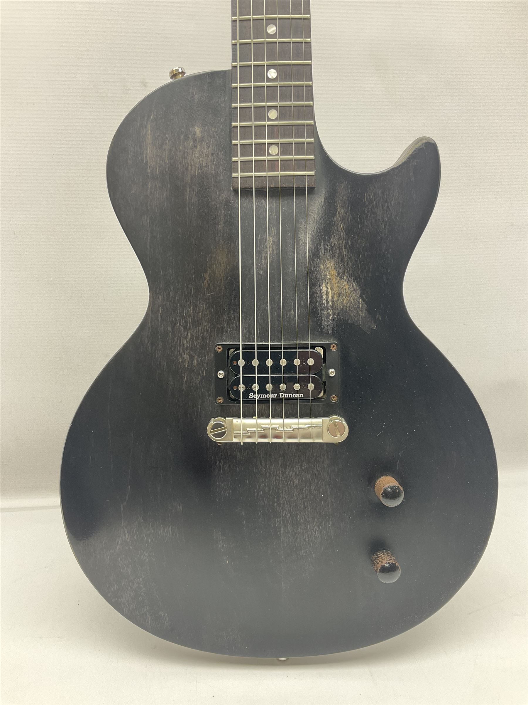 2015 American Les Paul CM (carved mahogany) electric guitar with ebonised finish - Image 2 of 17