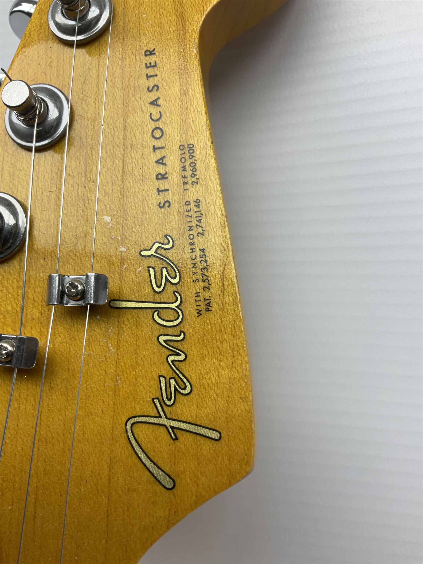 Fender Stratocaster copy electric guitar with natural two-piece ash body - Image 3 of 17