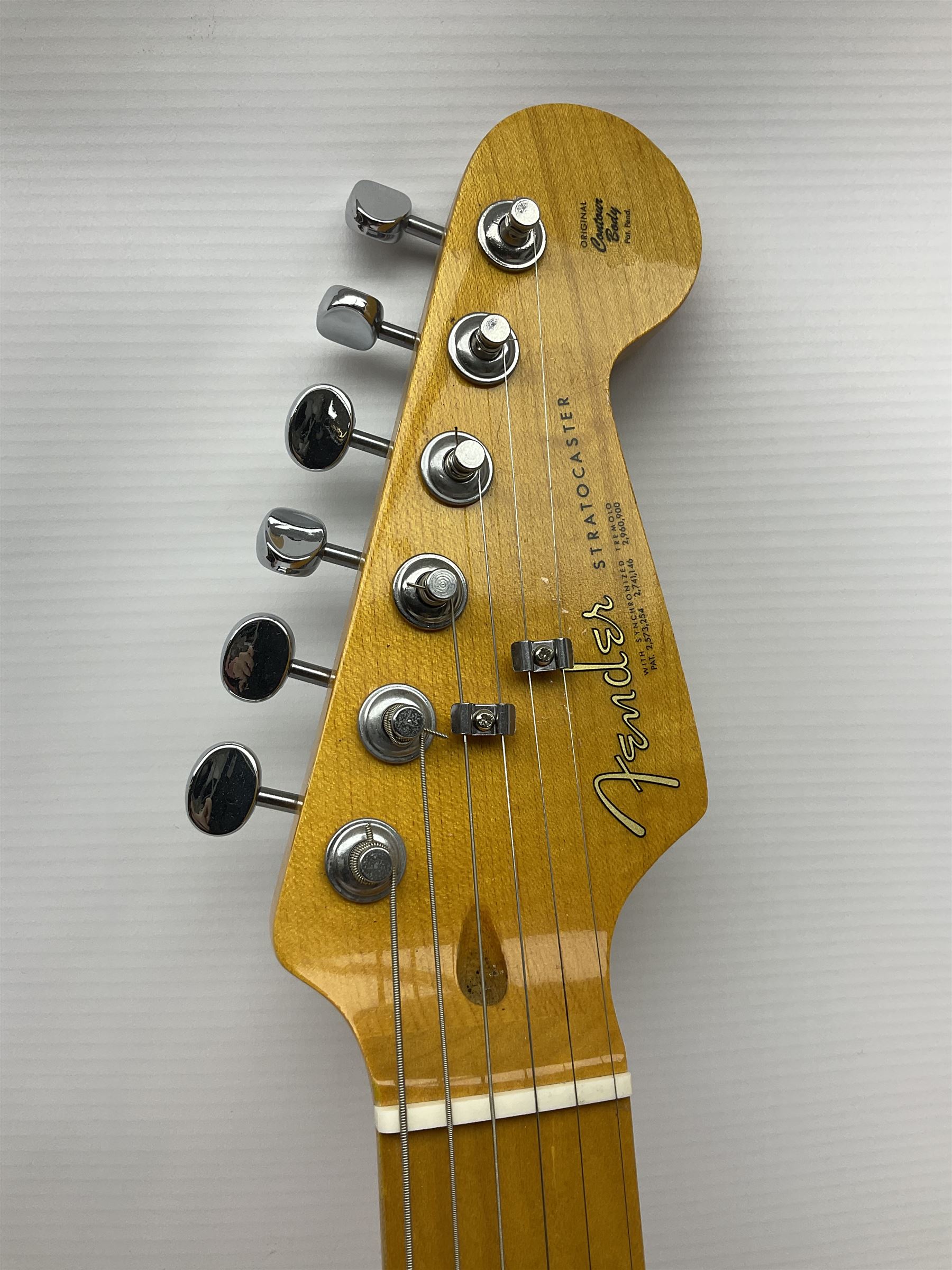 Fender Stratocaster copy electric guitar with natural two-piece ash body - Image 2 of 17