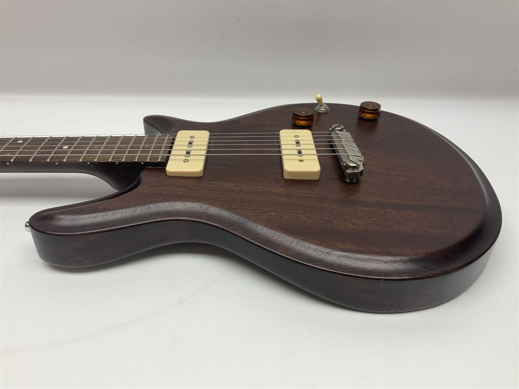 2008 Dan Macpherson 'JJ' English hand-made mahogany electric guitar - Image 14 of 16