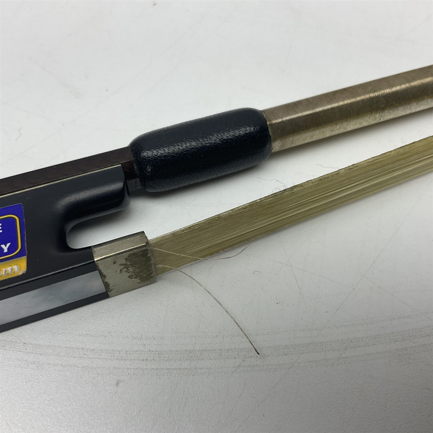 CodaBow Diamond nickel mounted carbon fibre violin bow L74.5cm - Image 6 of 14