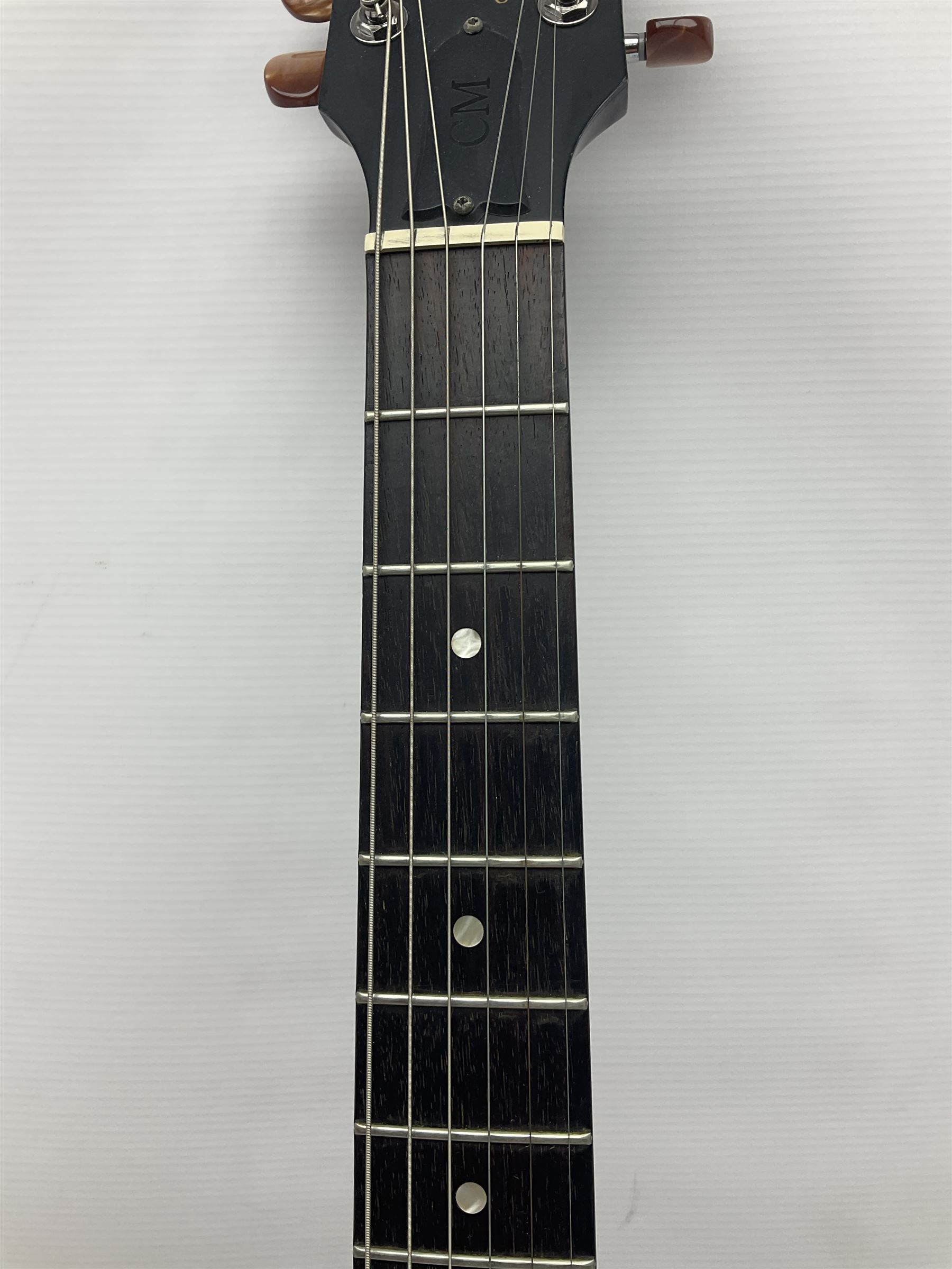 2015 American Les Paul CM (carved mahogany) electric guitar with ebonised finish - Image 8 of 17