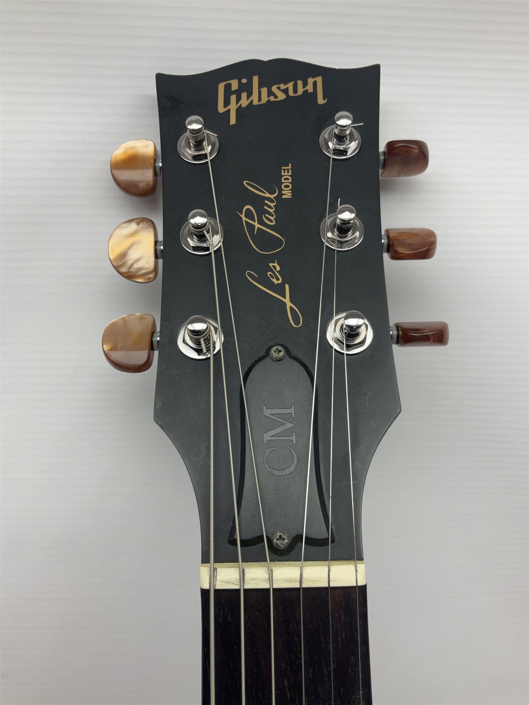 2015 American Les Paul CM (carved mahogany) electric guitar with ebonised finish - Image 9 of 17