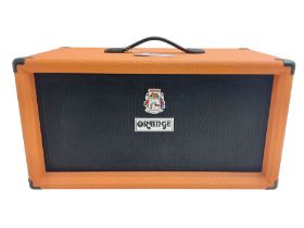 English made Orange 'Voice of the World' bass guitar speaker cabinet; 400 watts 8 ohms; serial no.OB
