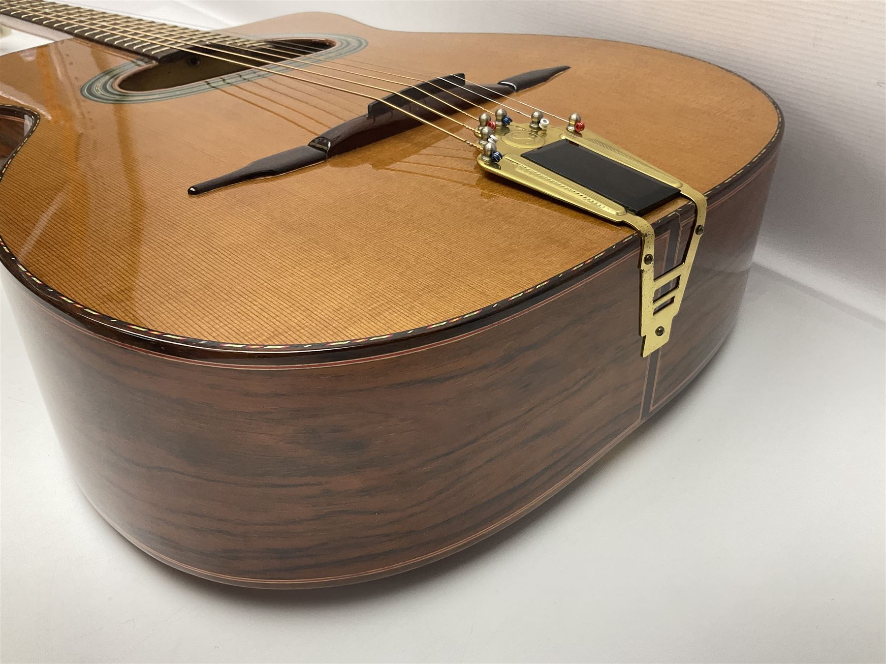 Spanish Gitano Manuel Rodriguez EMC1 Maccaferri acoustic guitar - Image 17 of 20