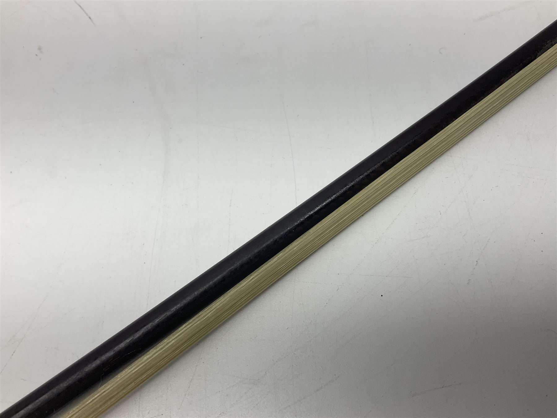 CodaBow Diamond nickel mounted carbon fibre violin bow L74.5cm - Image 9 of 14