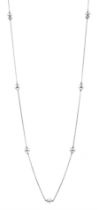 Georg Jensen silver sphere necklace