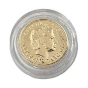Queen Elizabeth II 2007 gold full sovereign coin