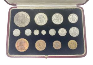 King George VI 1937 specimen coin set