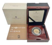 The Royal Mint United Kingdom 2022 'Alan Turing' gold proof fifty pence coin